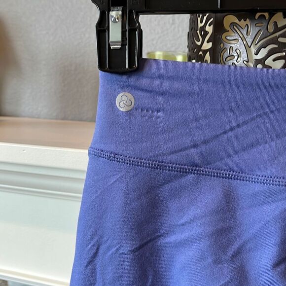 Zella Kids Blue Marlin Waist Pocket Leggings Small - Picture 5 of 8